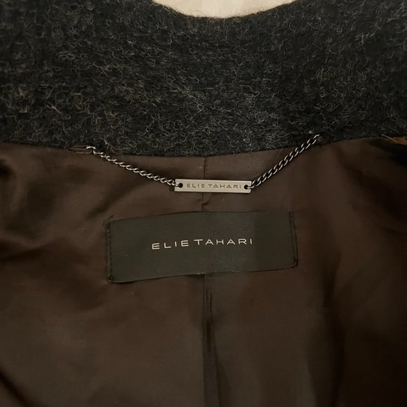 Elie Tahari Wool Coat - Picture 4 of 10